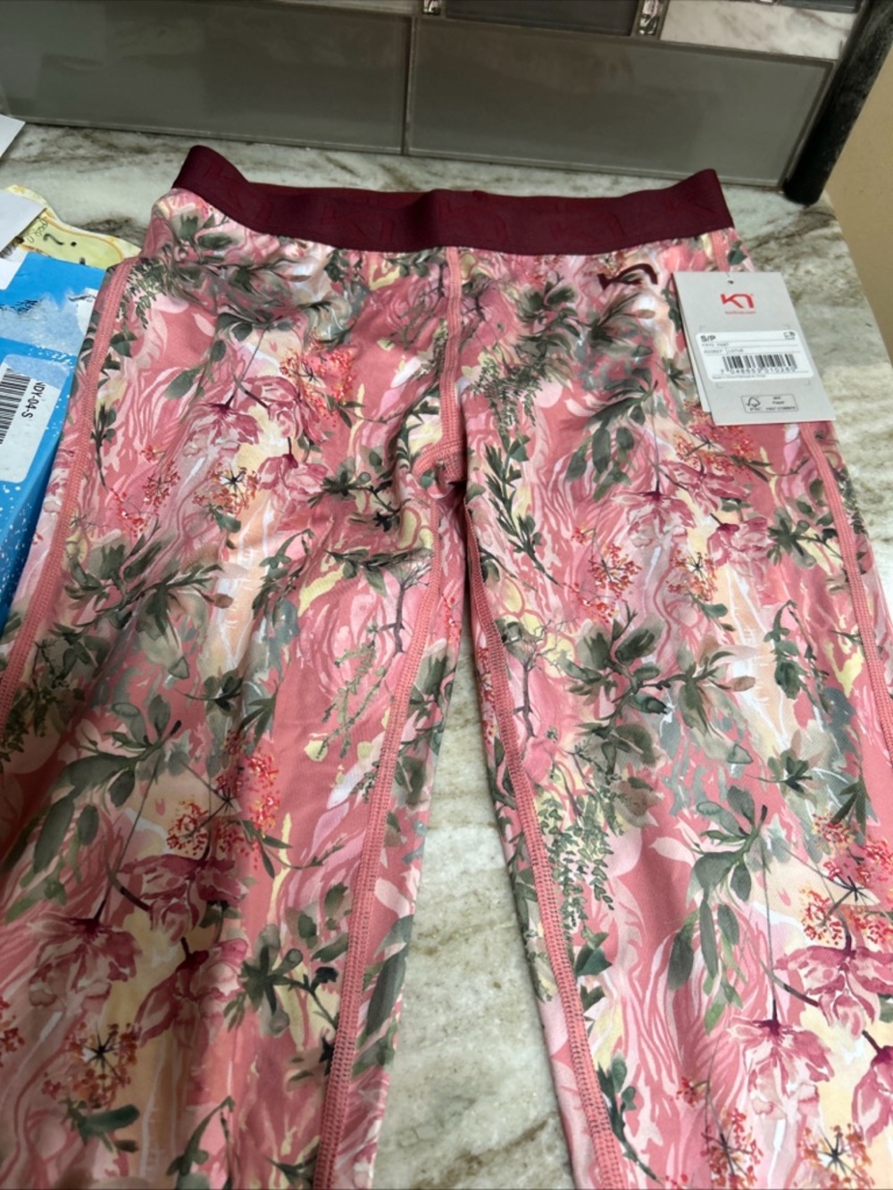 Kari Traa Fryd Base Layer Pants Women's NWT Size Small Performance Hike Gym Run